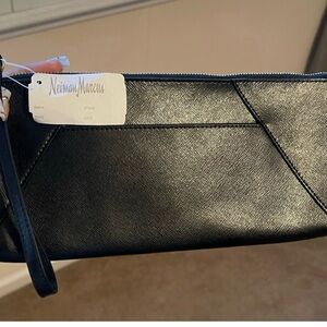 Neiman Marcus Midnight Blue Wristlet